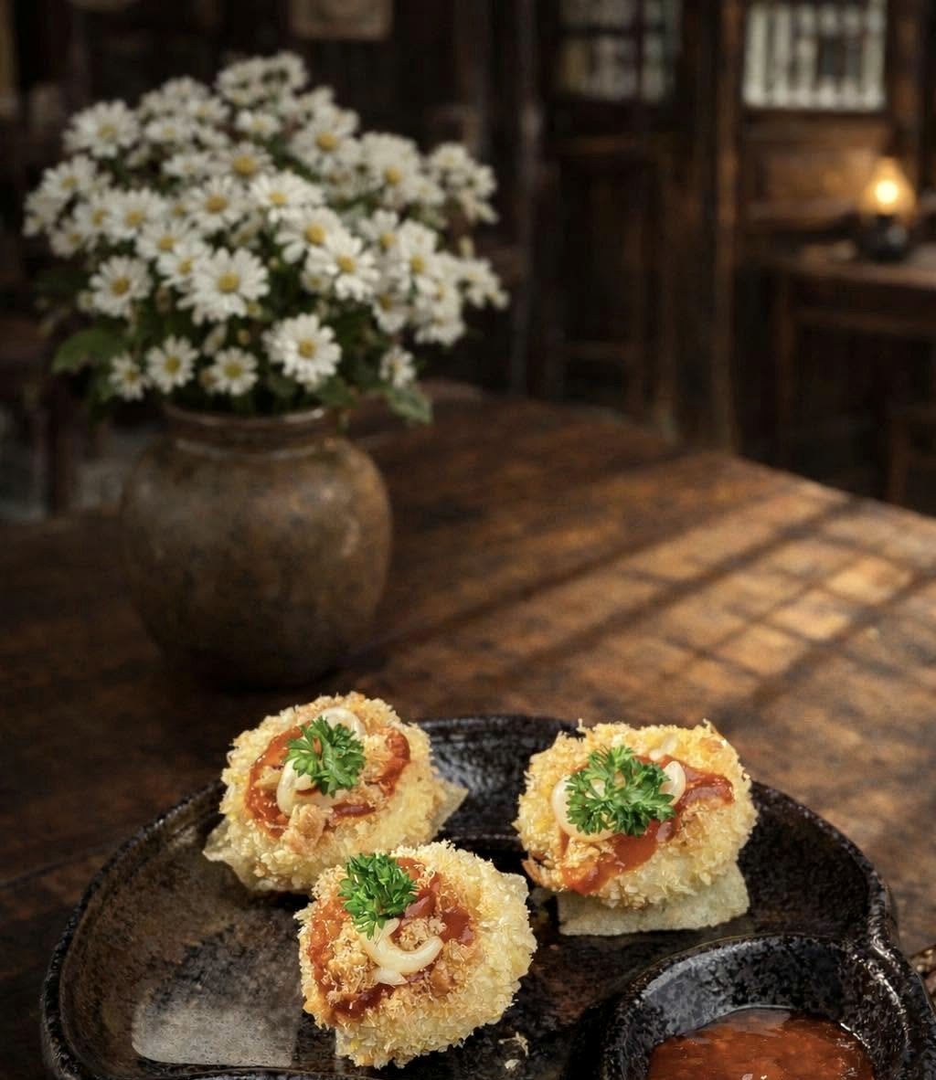 Chả bọc cơm cháy