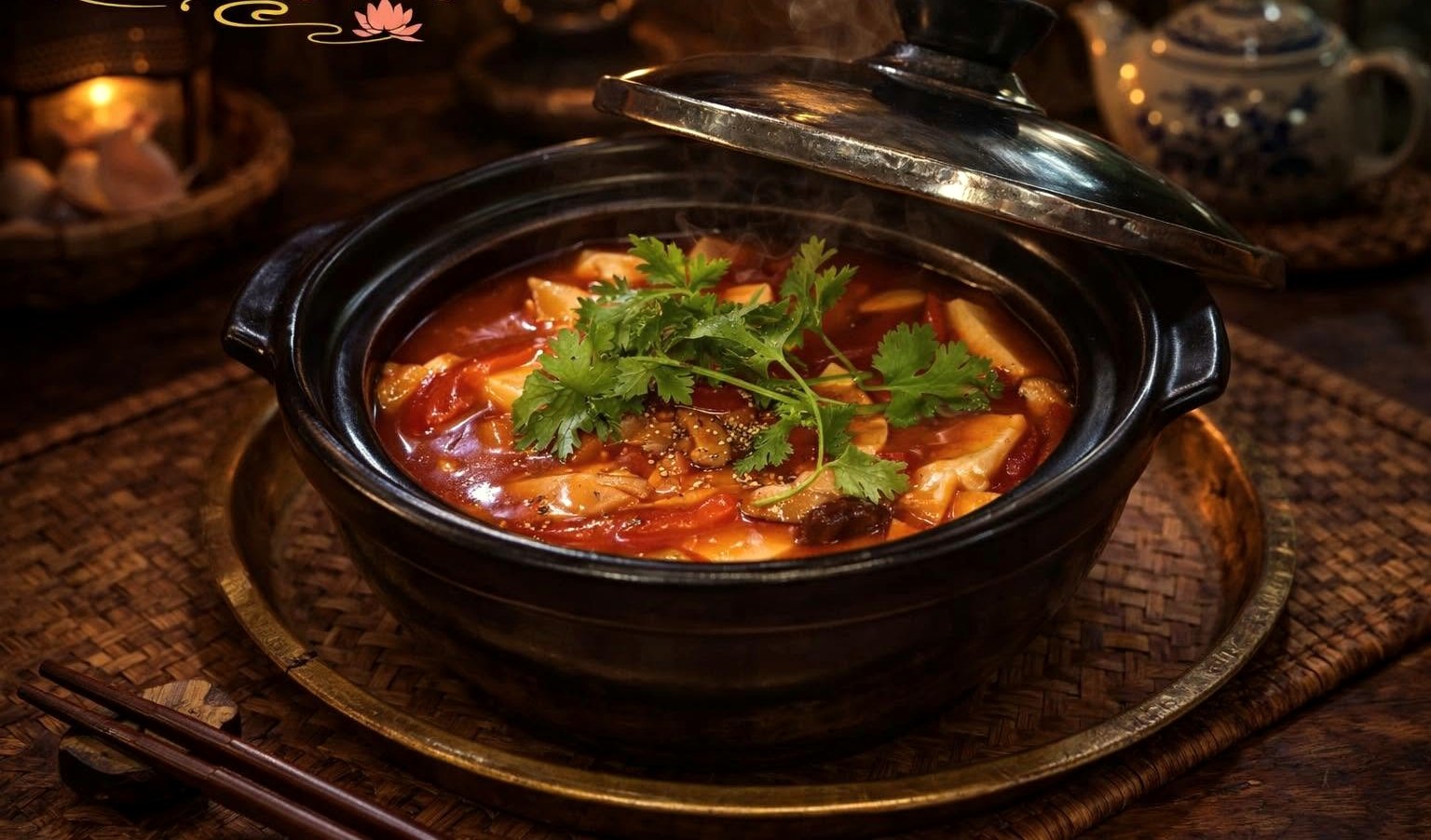 Món kho tộ đậm đà ăn với cơm trắng